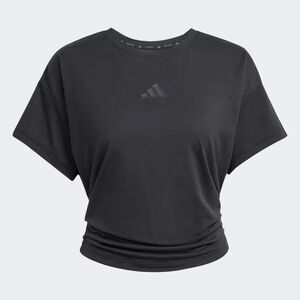 NWT adidas Women’s Black Short-Sleeve PrimeLift Tee Sz S
